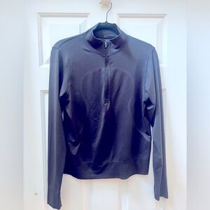 Lululemon Black Vented half-zip